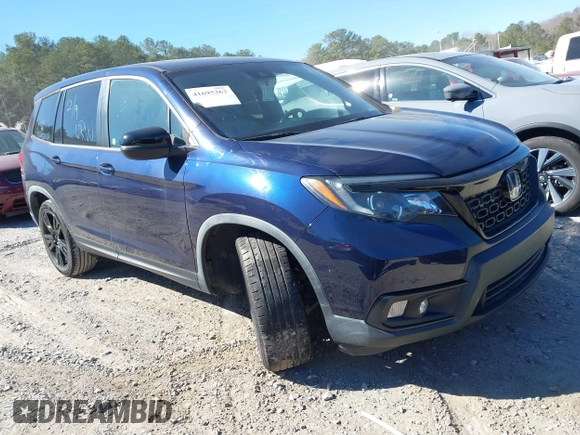 2020 Honda Passport EX-L with VIN 5FNYF7H58LB005866, listed as a IAAI auction lot 41695363 with Not provided miles and . Bid and sale history available at DreamBid. Image 1.