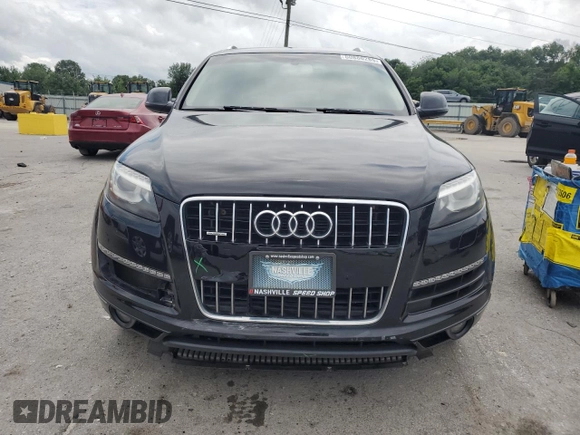 2015 Audi Q7 Premium with VIN WA1CGAFE8FD015410, listed as a Copart auction lot 60880285 with 95,336 mi miles and Salvage title. Bid and sale history available at DreamBid. Image 5.