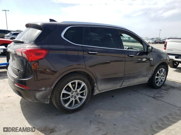 2020 Buick Envision Essence with VIN LRBFXCSA4LD231315, listed as a Copart auction lot 48188645 with 59,185 mi miles and Salvage Title. Bid and sale history available at carsss.com. Image 3.