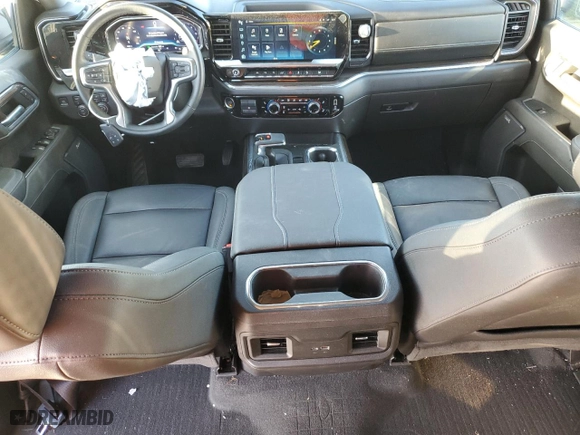 2024 Chevrolet Silverado 1500 LT Trail Boss with VIN 3GCUDFELXRG257798, listed as a Copart auction lot 76945754 with 4,290 mi miles and Salvage Title. Bid and sale history available at carsss.com. Image 8.