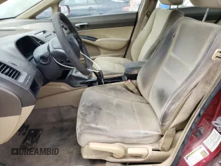 2008 Honda Civic LX with VIN 1HGFA165X8L091015, listed as a Copart auction lot 54551435 with 284,294 mi miles and Clean Title. Bid and sale history available at DreamBid. Image 7.