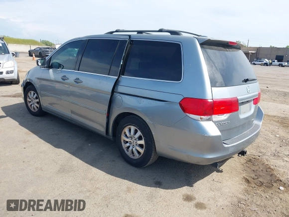 2009 Honda Odyssey EX-L with VIN 5FNRL387X9B055362, listed as a IAAI auction lot 42051881 with 139,172 mi miles and . Bid and sale history available at DreamBid. Image 3.