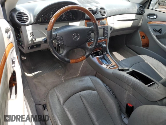 2006 Mercedes-Benz CLK-Class 3.5L with VIN WDBTK56F76T073095, listed as a Copart auction lot 70363754 with 84,246 mi miles and Salvage Title. Bid and sale history available at carsss.com. Image 8.