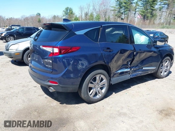 2021 Acura RDX Advance z VIN 5J8TC2H75ML030537, wystawiony jako IAAI lot #42123472 z przebiegiem 36 297 mil mil oraz . Historia ofert i sprzedaży dostępna na DreamBid. Obrazek 4.
