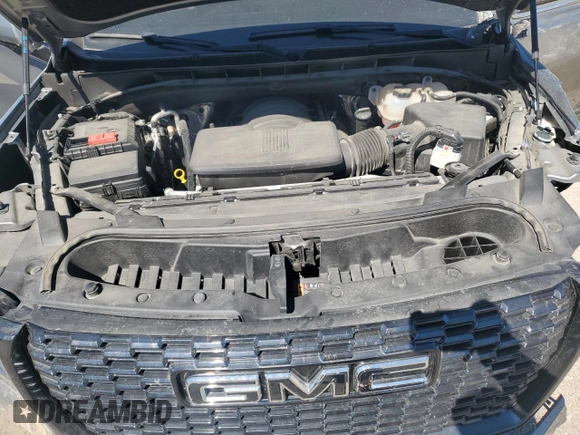 2023 GMC Yukon Denali Ultimate with VIN 1GKS2EKL1PR438849, listed as a Copart auction lot 75743344 with 0 mi miles and Salvage Title. Bid and sale history available at carsss.com. Image 13.
