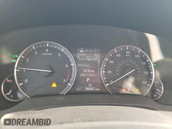 2019 Lexus RX 350L Premium with VIN JTJDZKCA2K2016146, listed as a Copart auction lot 52820245 with 88,401 mi miles and Salvage title. Bid and sale history available at DreamBid. Image 9.