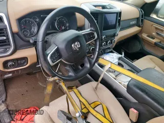 2019 Ram 1500 Big Horn with VIN 1C6RREFT8KN548370, listed as a Copart auction lot 64797115 with Not provided miles and Salvage title. Bid and sale history available at DreamBid. Image 8.