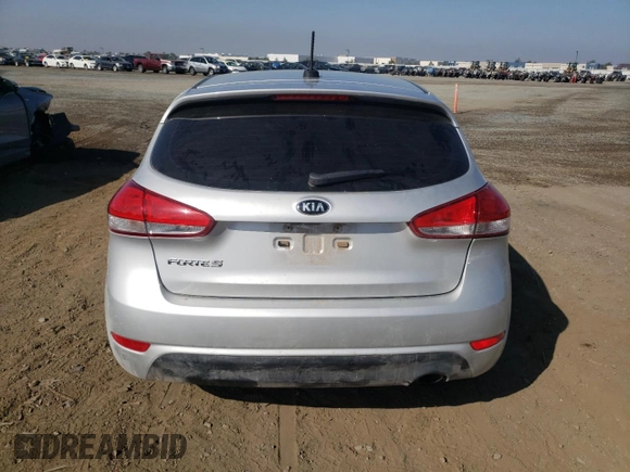 2017 Kia Forte LX with VIN KNAFK5A85H5676512, listed as a Copart auction lot 67534034 with 92,595 mi miles and Salvage Title. Bid and sale history available at carsss.com. Image 6.