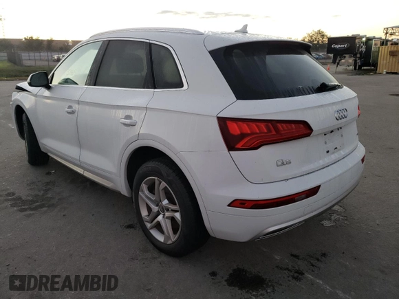 2019 Audi Q5 Premium with VIN WA1ANAFY8K2118873, listed as a Copart auction lot 70030672 with 37,486 mi miles. Bid and sale history available at carsss.com. Image 2.