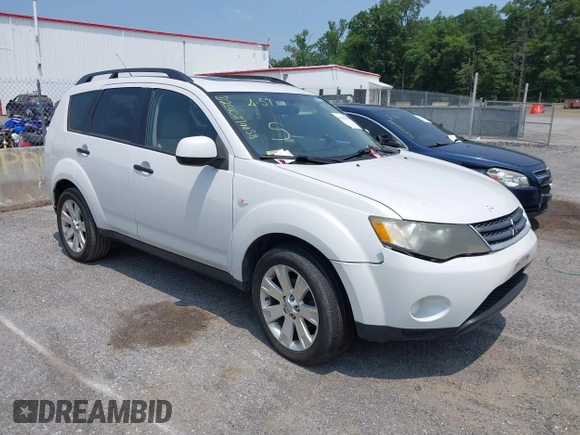 2007 Mitsubishi Outlander LS z VIN JA4MT31X67Z019805, wystawiony jako IAAI lot #42424258 z przebiegiem Nie podano mil oraz . Historia ofert i sprzedaży dostępna na DreamBid. Obrazek 1.