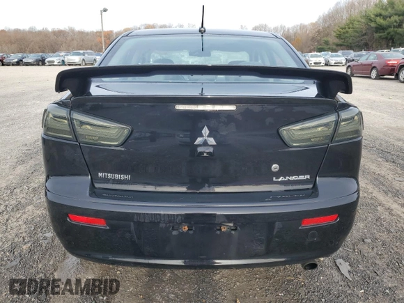 2014 Mitsubishi Lancer GT with VIN JA32U8FW1EU003673, listed as a Copart auction lot 80501874 with 172,214 mi miles and Salvage Title. Bid and sale history available at DreamBid. Image 6.