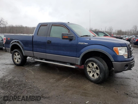 2009 Ford F-150 XL with VIN 1FTPX14V29KB98328, listed as a Copart auction lot 49290255 with 167,707 mi miles and Clean Title. Bid and sale history available at carsss.com. Image 4.