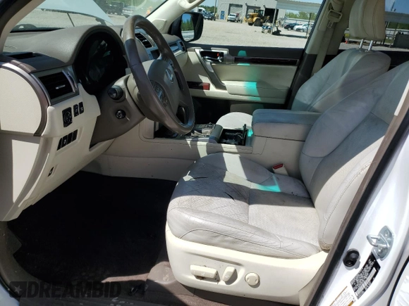 2012 Lexus GX 460 z VIN JTJBM7FX2C5041552, wystawiony jako Copart lot #53173415 z przebiegiem Nie podano mil oraz Szkoda całkowita • Salvage title. Historia ofert i sprzedaży dostępna na DreamBid. Obrazek 7.
