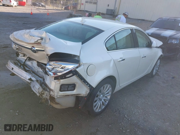2012 Buick Regal Premium 1 with VIN 2G4GS5EK8C9185713, listed as a IAAI auction lot 41657969 with 165,672 mi miles and . Bid and sale history available at DreamBid. Image 4.