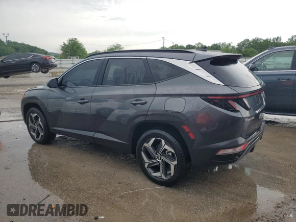 2023 Hyundai Tucson SEL with VIN 5NMJFCAE1PH293108, listed as a Copart auction lot 57083535 with 30,702 mi miles and Salvage title. Bid and sale history available at DreamBid. Image 2.