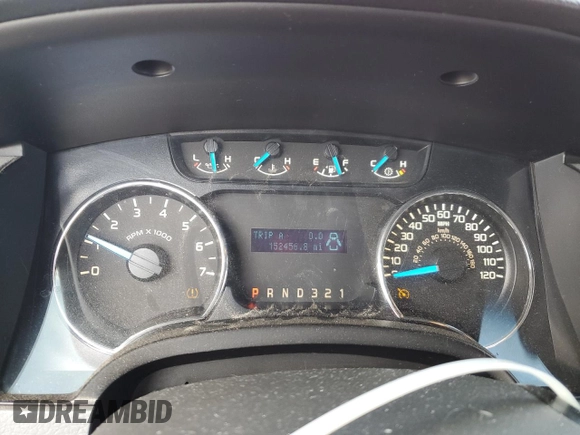 2014 Ford F-150 XL with VIN 1FTFW1EF9EKE57512, listed as a Copart auction lot 51304995 with 152,456 mi miles and Salvage Title. Bid and sale history available at carsss.com. Image 9.