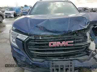 2022 GMC Terrain SLE with VIN 3GKALMEV7NL246663, listed as a Copart auction lot 55052815 with Not provided miles and Salvage title. Bid and sale history available at DreamBid. Image 14.