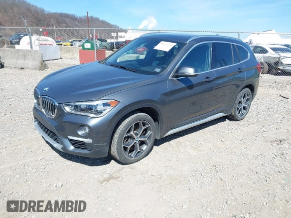 2017 BMW X1 sDrive28i with VIN WBXHU7C37H5H32815, listed as a IAAI auction lot 41837113 with 67,097 mi miles. Bid and sale history available at carsss.com. Image 17.