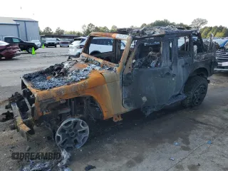 2018 Jeep Wrangler Unlimited Rubicon Recon with VIN 1C4BJWFG2JL860625, listed as a Copart auction lot 71675124 with Not Provided miles and Salvage Title. Bid and sale history available at DreamBid. Image 1.