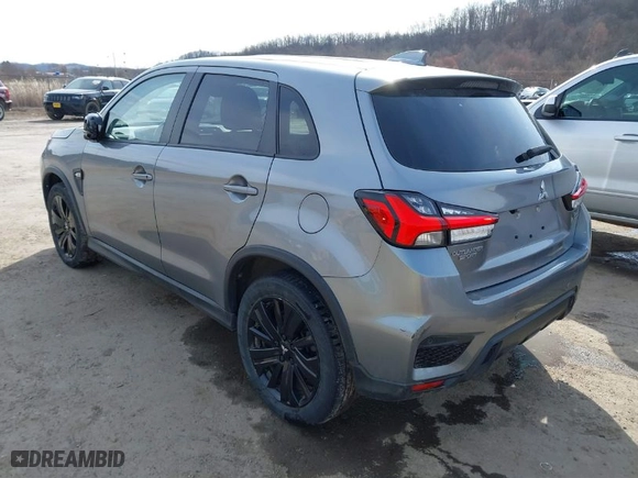 2024 Mitsubishi Outlander Sport S with VIN JA4ARUAU2RU001654, listed as a IAAI auction lot 41861240 with 37,048 mi miles. Bid and sale history available at carsss.com. Image 3.