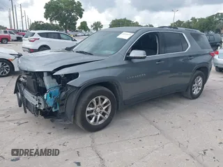 2018 Chevrolet Traverse LT Cloth with VIN 1GNERGKW9JJ170172, listed as a IAAI auction lot 42335139 with 175,417 mi miles and . Bid and sale history available at DreamBid. Image 2.