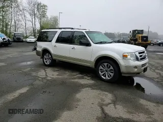 2010 Ford Expedition Max Eddie Bauer with VIN 1FMJK1J57AEB67972, listed as a Copart auction lot 55554225 with 227,518 mi miles and Salvage Title. Bid and sale history available at DreamBid. Image 14.