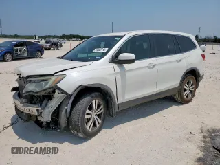 2016 Honda Pilot EX-L with VIN 5FNYF5H78GB018581, listed as a Copart auction lot 58250715 with 95,833 mi miles and Salvage title. Bid and sale history available at DreamBid. Image 1.