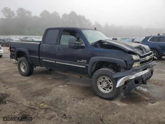 2007 Chevrolet Silverado 2500HD Classic LT3 with VIN 1GCHK29D67E165577, listed as a Copart auction lot 79579604 with 254,461 mi miles and Salvage Title. Bid and sale history available at carsss.com. Image 4.