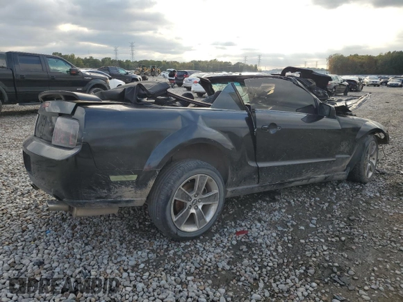 2008 Ford Mustang GT Deluxe with VIN 1ZVHT85H585148521, listed as a Copart auction lot 43408265 with Not Provided miles and Salvage Title. Bid and sale history available at DreamBid. Image 3.