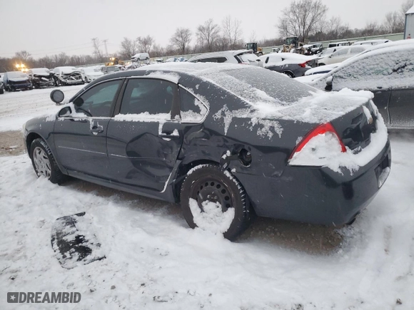 2014 Chevrolet Impala Limited Police Police with VIN 2G1WD5E34E1184068, listed as a Copart auction lot 84713494 with 162,680 mi miles and Salvage Title. Bid and sale history available at carsss.com. Image 2.