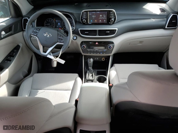 2019 Hyundai Tucson SEL with VIN KM8J33AL9KU055317, listed as a Copart auction lot 46153155 with 16,529 mi miles and Salvage Title. Bid and sale history available at carsss.com. Image 8.