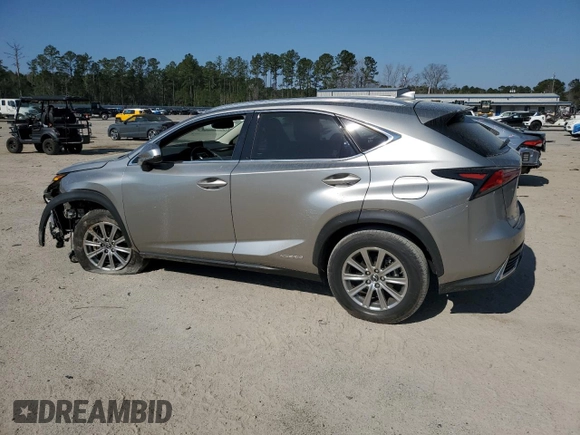 2021 Lexus NX 300h z VIN JTJDJRDZ2M2148962, wystawiony jako Copart lot #48935745 z przebiegiem 41 682 mil mil oraz Szkoda całkowita • Salvage title. Historia ofert i sprzedaży dostępna na DreamBid. Obrazek 2.