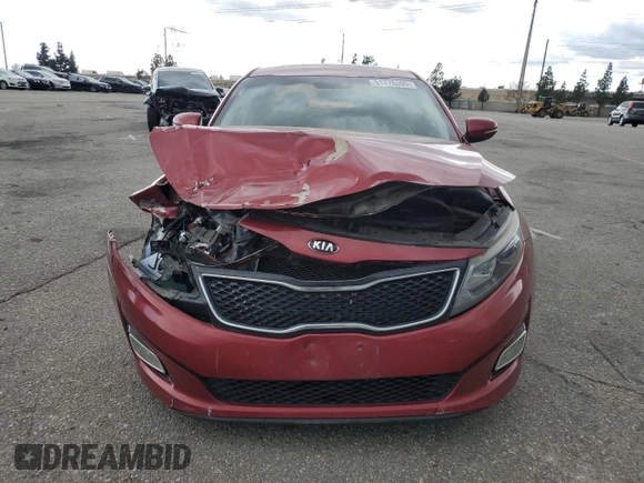 2015 Kia Optima LX with VIN 5XXGM4A79FG501062, listed as a Copart auction lot 51776395 with 112,489 mi miles and Salvage Title. Bid and sale history available at carsss.com. Image 5.