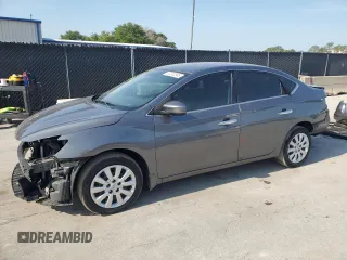 2019 Nissan Sentra SV z VIN 3N1AB7AP5KY385991, wystawiony jako Copart lot #57242565 z przebiegiem 77 775 mil mil oraz Nie do naprawy • Non repairable. Historia ofert i sprzedaży dostępna na DreamBid. Obrazek 1.