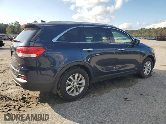 2016 Kia Sorento LX with VIN 5XYPGDA30GG054378, listed as a Copart auction lot 80247624 with 102,495 mi miles and Salvage Title. Bid and sale history available at carsss.com. Image 3.