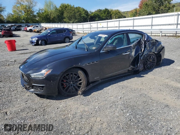 2018 Maserati Ghibli S Q4 GranLusso with VIN ZAM57YTL6J1278589, listed as a Copart auction lot 74732274 with 84,979 mi miles and Salvage Title. Bid and sale history available at carsss.com. Image 1.