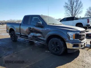 2018 Ford F-150 XL with VIN 1FTEX1CBXJFC15064, listed as a Copart auction lot 89269835 with 91,539 mi miles and Salvage Title. Bid and sale history available at carsss.com. Image 4.