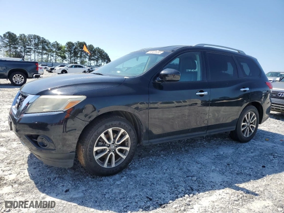 2014 Nissan Pathfinder SV with VIN 5N1AR2MN9EC665797, listed as a Copart auction lot 52403855 with 200,067 mi miles and Clean Title. Bid and sale history available at carsss.com. Image 1.