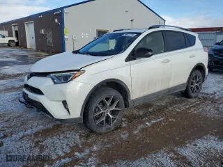 2018 Toyota RAV4 SE with VIN JTMJFREV7JJ731158, listed as a Copart auction lot 86904774 with 117,682 mi miles and Salvage Title. Bid and sale history available at carsss.com. Image 1.