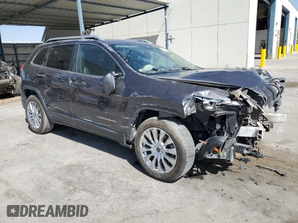 2015 Jeep Cherokee Limited with VIN 1C4PJLDS5FW607865, listed as a Copart auction lot 52909185 with 101,472 mi miles and Clean Title. Bid and sale history available at DreamBid. Image 4.