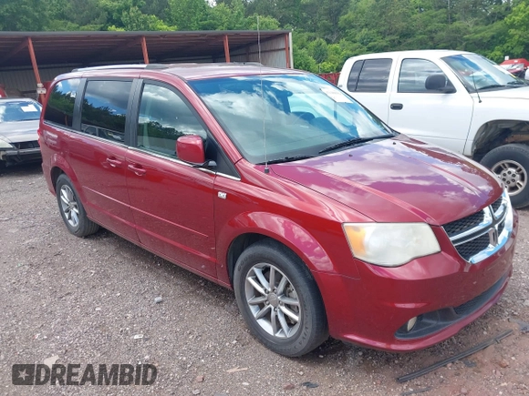 2014 Dodge Grand Caravan SXT with VIN 2C4RDGCG4ER366537, listed as a IAAI auction lot 42148032 with 126,531 mi miles and . Bid and sale history available at DreamBid. Image 1.