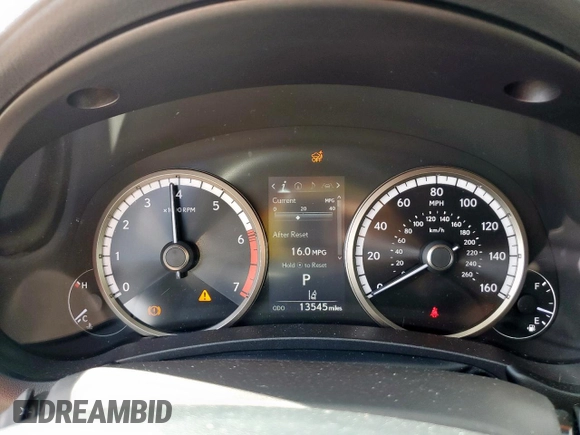 2020 Lexus NX 300 F Sport with VIN JTJSARBZ9L2169655, listed as a Copart auction lot 61182395 with 13,545 mi miles and Salvage title. Bid and sale history available at DreamBid. Image 9.