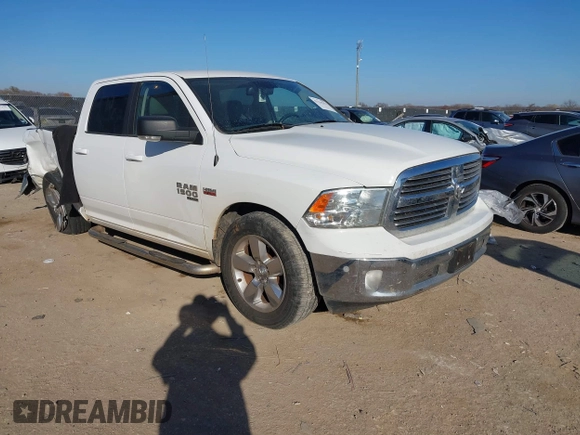2019 Ram 1500 Classic Lone Star with VIN 1C6RR6LT2KS516252, listed as a IAAI auction lot 41134152 with 79,239 mi miles. Bid and sale history available at carsss.com. Image 1.