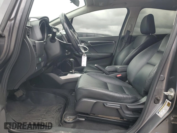 2017 Honda Fit EX-L with VIN JHMGK5H89HS002991, listed as a Copart auction lot 56426405 with 148,229 mi miles and Salvage title. Bid and sale history available at DreamBid. Image 7.