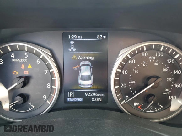 2018 Infiniti Q50 RED SPORT 400 with VIN JN1FV7AR7JM481086, listed as a Copart auction lot 49789064 with 92,296 mi miles and Clean Title. Bid and sale history available at carsss.com. Image 9.