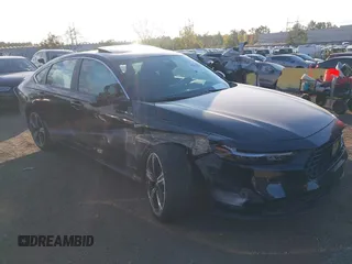 2024 Honda Accord Sport с VIN 1HGCY2F52RA081774, выставлен на аукционе IAAI как лот 40496642 с пробегом 1 041 миль миль и . История ставок и продаж доступна на DreamBid. Изображение 1.