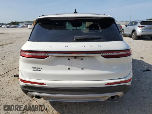 2024 Lincoln Corsair Premiere z VIN 5LMCJ1CA7RUL13260, wystawiony jako Copart lot #54877385 z przebiegiem 7 625 mil mil oraz Nie do naprawy • Non repairable. Historia ofert i sprzedaży dostępna na DreamBid. Obrazek 6.