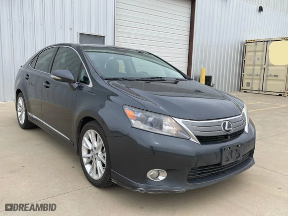 2010 Lexus HS 250h with VIN JTHBB1BA0A2007243, listed as a Copart auction lot 49532705 with NaN miles and Clean Title. Bid and sale history available at carsss.com. Image 1.