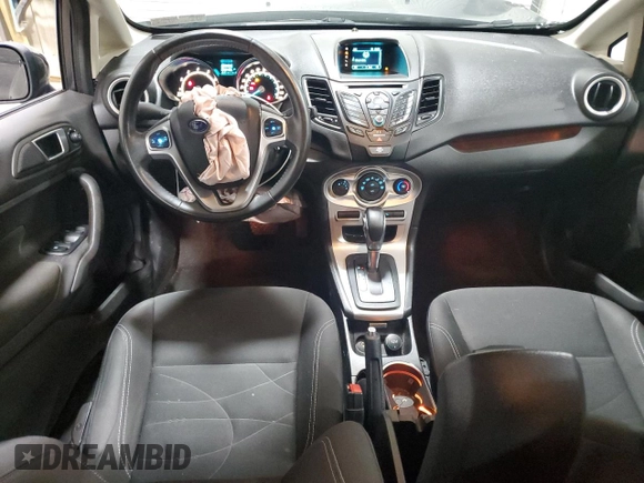 2016 Ford Fiesta SE with VIN 3FADP4EJ4GM130348, listed as a Copart auction lot 51447945 with 26,495 mi miles and Salvage Title. Bid and sale history available at DreamBid. Image 8.