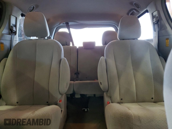 2014 Toyota Sienna LE with VIN 5TDJK3DC5ES090576, listed as a Copart auction lot 46333725 with 201,860 mi miles and Clean Title. Bid and sale history available at DreamBid. Image 10.